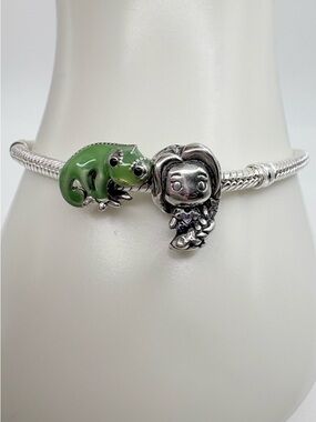 Pandora Rapunzel & Pascal S925 Charm Set